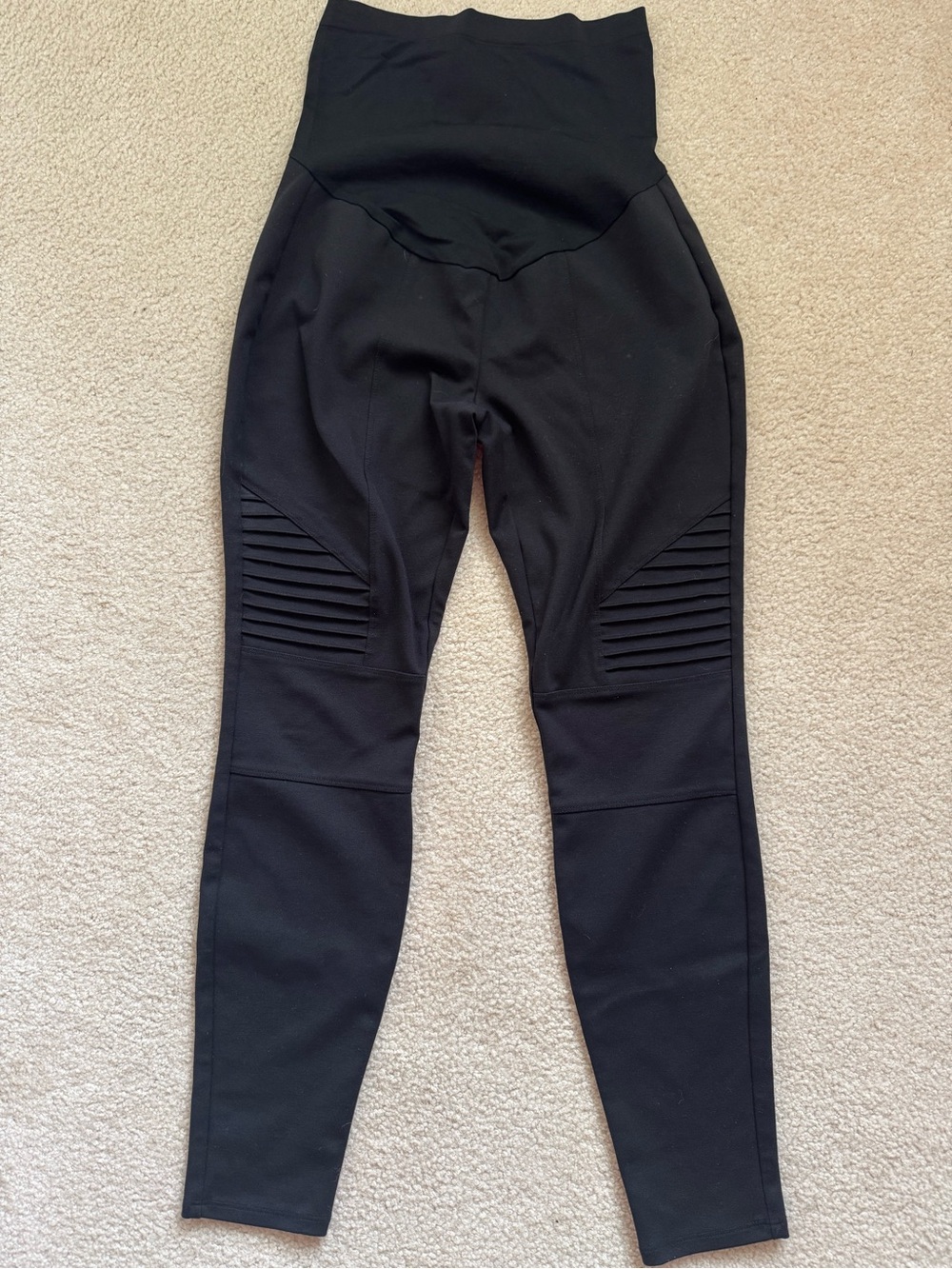 Sonoma Goods For Life Maternity Moto Leggings Black Size Small